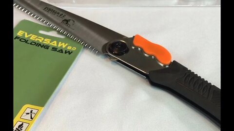 EverSaw 8.0 - Folding Hand Saw with 8" blade and rubberized grip by Home Planet Gear