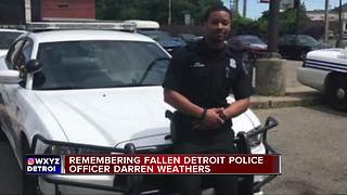 Fellow DPD officers remember Darren Weathers as a hero and the best among them