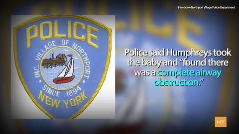 Using nothing but an eyedropper, this officer managed to save a baby’s life
