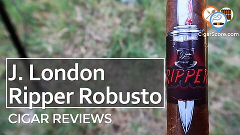 THINGS Get SPICY with the J. LONDON RIPPER Robusto - CIGAR REVIEWS by CigarScore