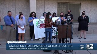 More calls for transperency from Phoenix PD after death of James Garcia