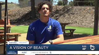 Eagle scout creates a vision of beauty