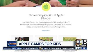 Apple offering FREE summer camp for kids!