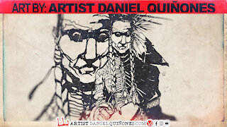 Native American Indian Art | Time-Lapse Drawing art VOL. 6 | - by Artist Daniel Quinones