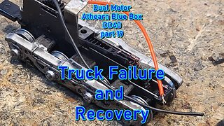 Dual Motor DD40 19 Truck Failure and Recovery