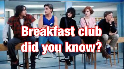 5 things you didn't know about the breakfast club #movietrivia #thebreakfastclub #didyouknowfacts