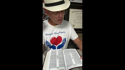 Dr. O reads the BIBLE: Genesis pt 6