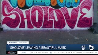'Sholove' leaving a beautiful mark