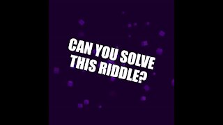 Can you solve the riddle [GMG Originals]
