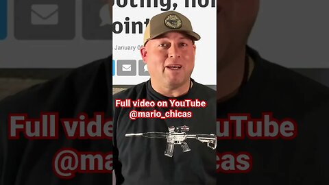 See full video on YouTube @mario_chicas #pewpew #2anews #guns #edc #firearms #colionnoir #gunsdaily