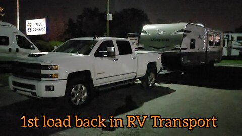 Back to RV Transport! 10-13-2023