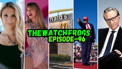 Watch Frogs Show 96 - Swifites, Ashley Biden Diary, Bill Maher, Palestine & Moar