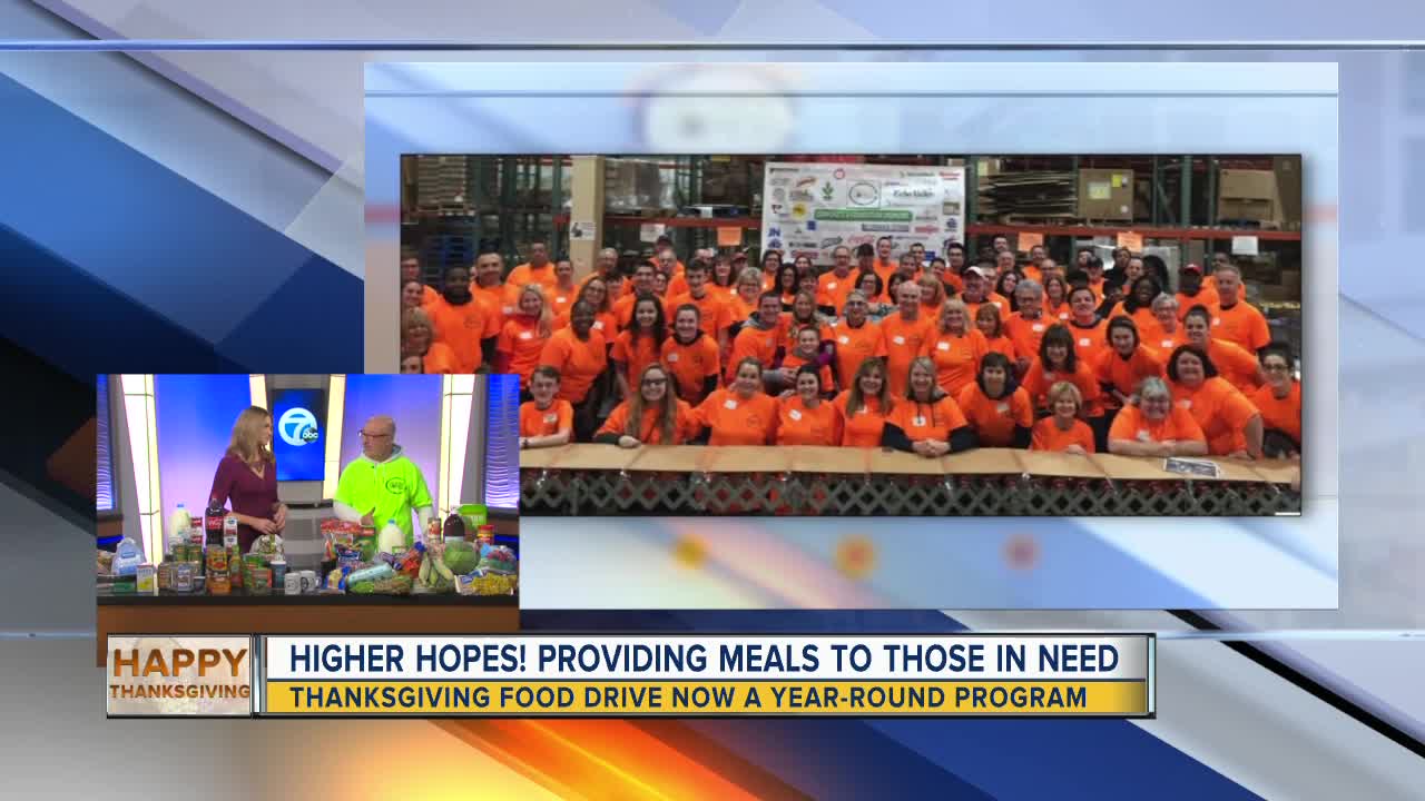 Higher Hopes puts food on the table for those in need