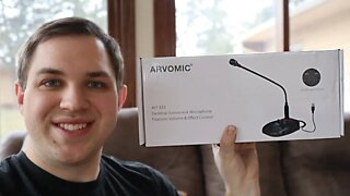 ARVOMIC Gooseneck Microphone Review! (AO-333)
