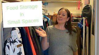 Living Prepared: Food Storage in Small Spaces