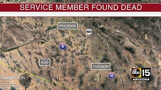 Service member found dead at the border