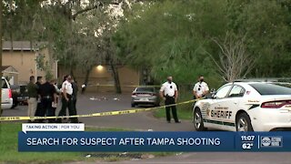 Deputies search for suspect after shooting incident in Tampa