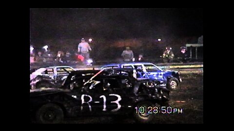 Carroll County KY Fall Brawl Mini Car demo derby 10-4-2004 Feature