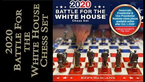 Battle for the White House Chess Set.