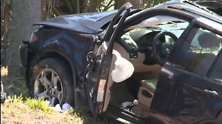 Baby killed, 4 injured in I-95 rollover in Palm Beach Gardens