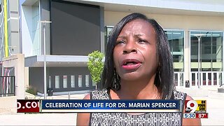 Civil rights pioneer Dr. Marian Spencer honored