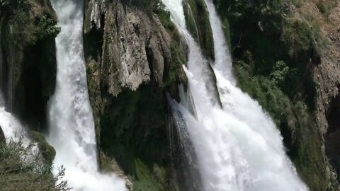 beautiful waterfall - life living and nature