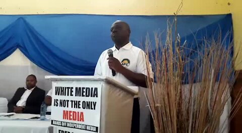 SOUTH AFRICA - Johannesburg - Support for Sekunjalo Independent Media (videos) (aCd)