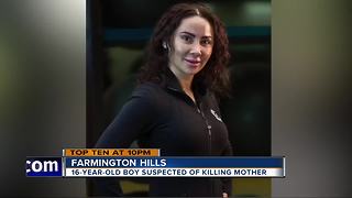 16-year-old boy suspected of killing his mother