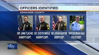 Officers involved in fatal Kewaunee County shooting identified