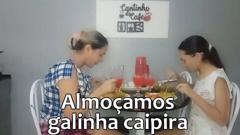 GALINHA CAIPIRA PARA ALMOÇO