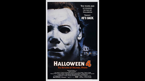 Trailer - Halloween 4: The Return of Michael Myers - 1988