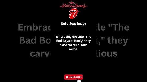 Breaking Stereotypes: Embracing the Rebellious Image #shorts #rollingstones #rocknroll