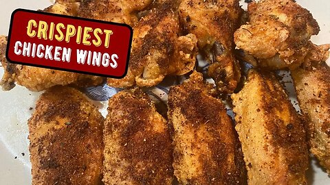 Crispiest Chicken Wings Recipe!