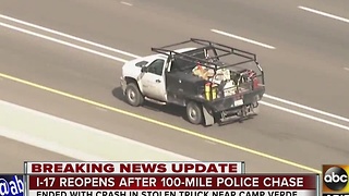 Man leads several police agencies on pursuit from Gilbert