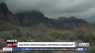 Red Rock Scenic Loop closed because of flooding