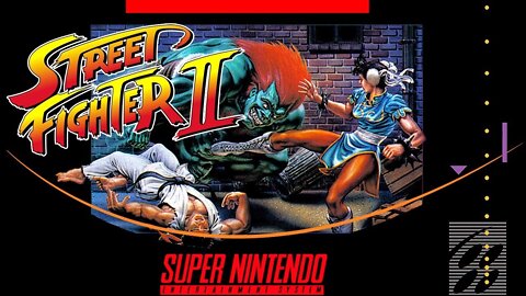 Playing Street Fighter II: The World Warrior Snes