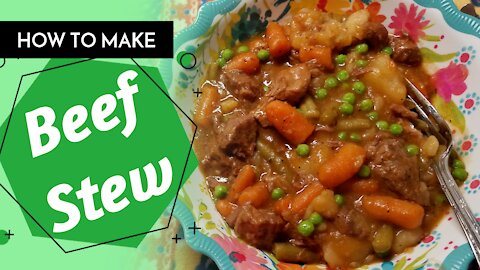 Beef Stew Instant Pot Recipe /Rebecca's Kitchen