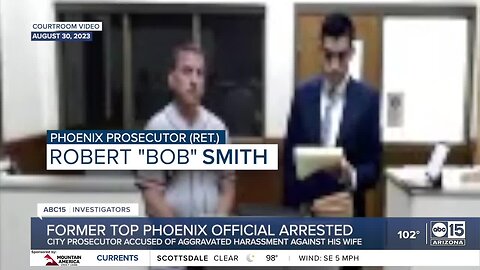Former top Phoenix prosecutor arrested on felony harassment charge