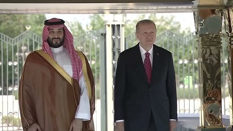 Turkish president welcomes Saudi crown prince with official ceremony