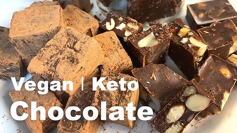 How to make vegan keto chocolate fat bomb