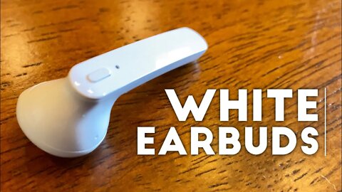 Amazing Budget White Wireless Bluetooth Earbuds Review