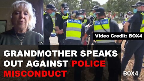Melbourne grandmother speaks out on VicPol misconduct
