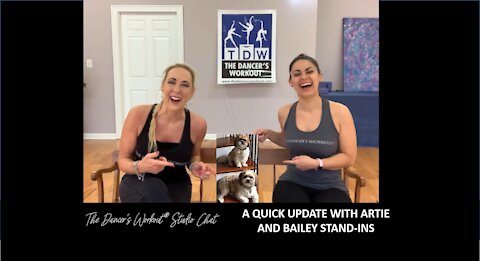 A QUICK UPDATE WITH ARTIE AND BAILEY STAND-INS - TDW Studio Chat 81 with Jules and Sara