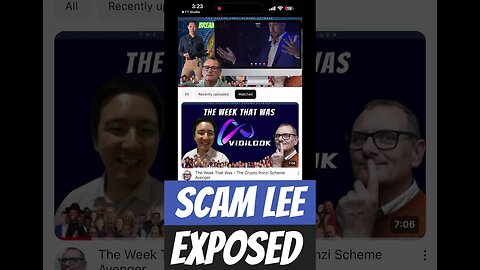 SCAM LEE EXPOSED: Clarification on #ViDiLOOK Situation and Roles of Individuals by Garrett Blakeslee