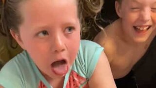 Mom plays hilarious prank on daughter