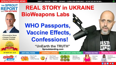 PROOF IT IS ALL FAKE, WHO Passport, Ukraine Lies, Outbreaks from Bio Labs, Vax Side Effects