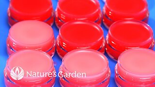 Learn how to make lip gloss using Natures Garden's all natural lip balm base!