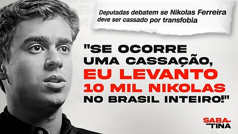 Nikolas Ferreira fala sobre risco de perder mandato