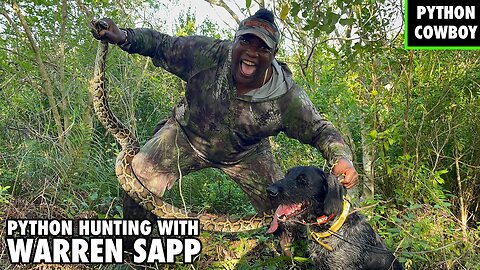 Python Hunting In The Florida Everglades With Warren Sapp