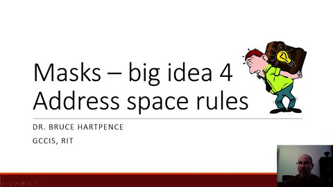 Network Masks - Big Idea #4 Some Address Space Rules